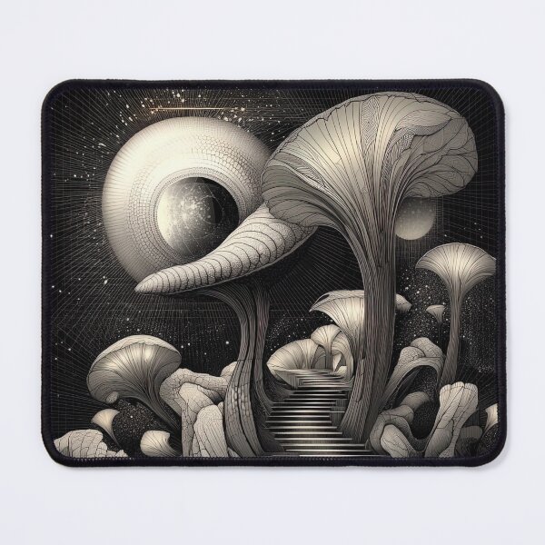 Item preview, The Cosmic Spore Stairway designed and sold by bloorose.