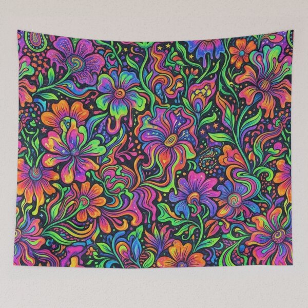 Item preview, Neon Botanical Dreamscape designed and sold by Owcomm.