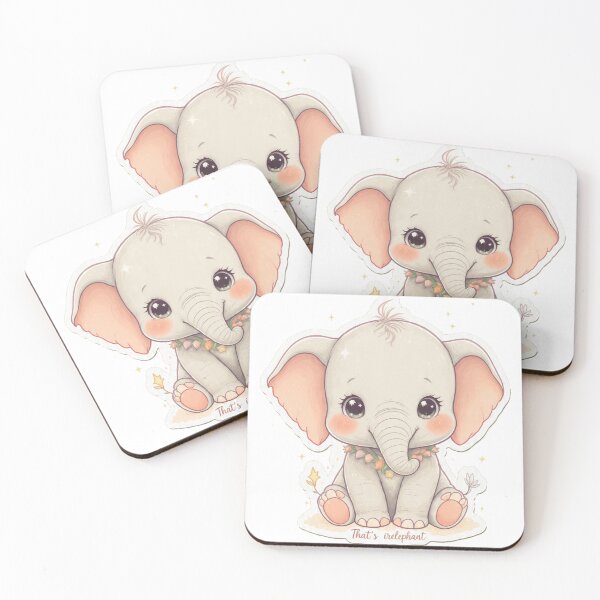 Item preview, That's Irelephant Cute Baby Elephant Design designed and sold by Wild Print Co Est 2026.