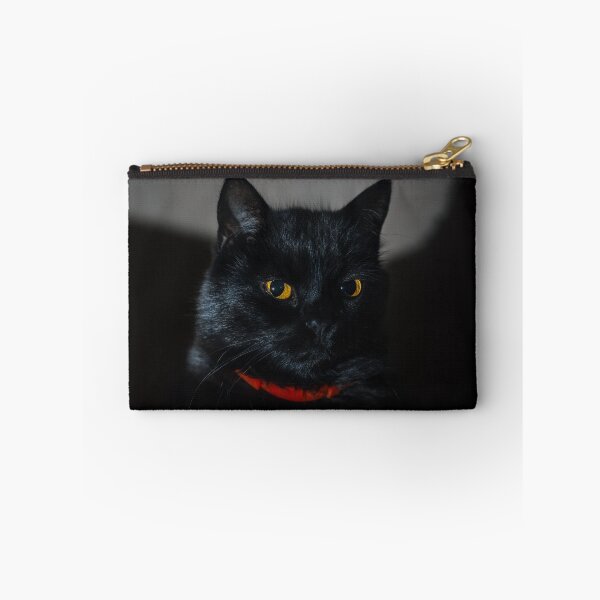 Item preview, Black Cat Portrait in Moody Light designed and sold by EllenNortt.