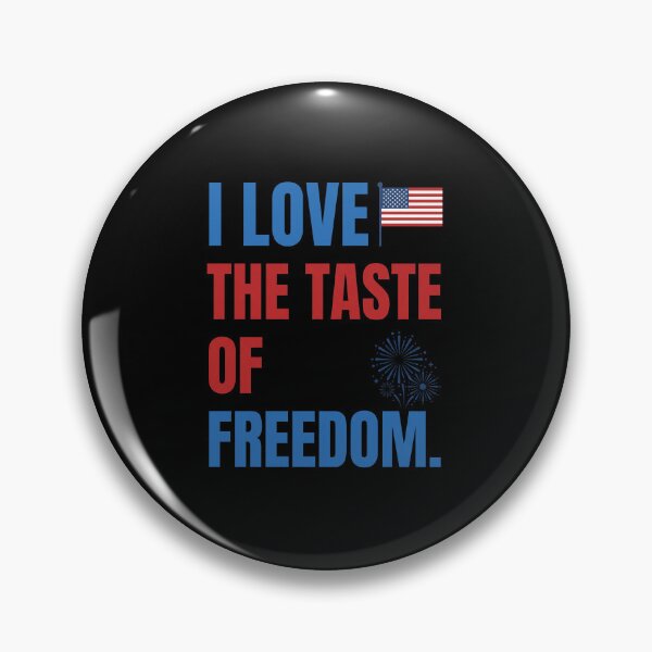Item preview, I Love The Taste Of Freedom American Patriot USA Fourth Of July Celebration designed and sold by SofenArt.