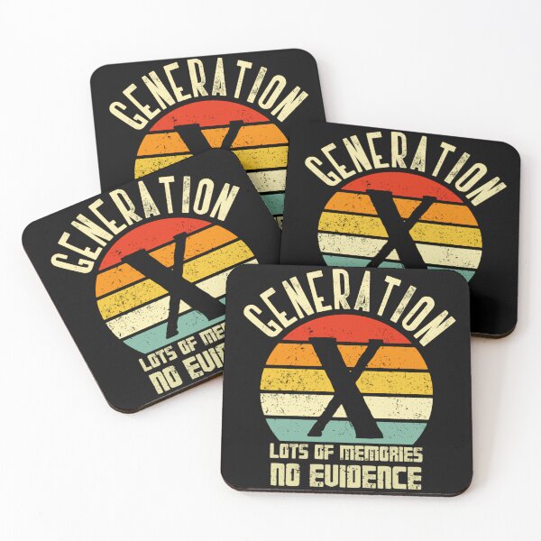 Item preview, Generation X Lots Of Memories No Evidence Gen X Humor Retro Vintage designed and sold by HumansStuck12.