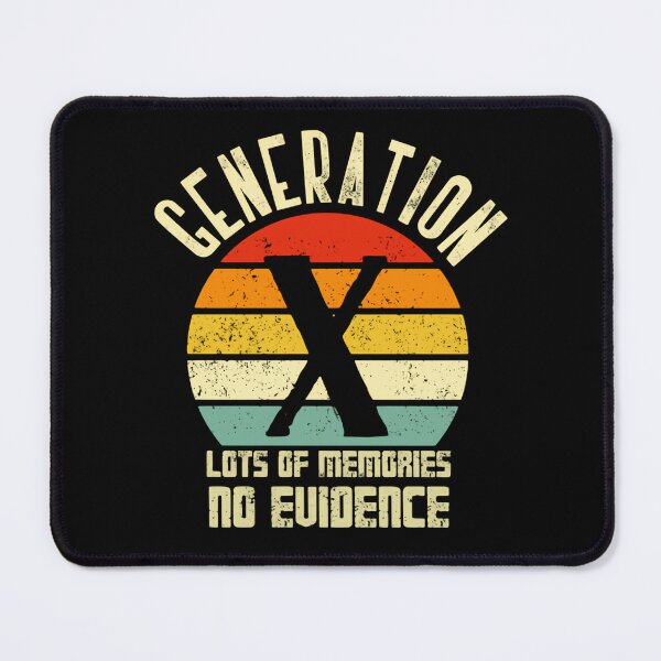 Item preview, Generation X Lots Of Memories No Evidence Gen X Humor Retro Vintage designed and sold by HumansStuck12.