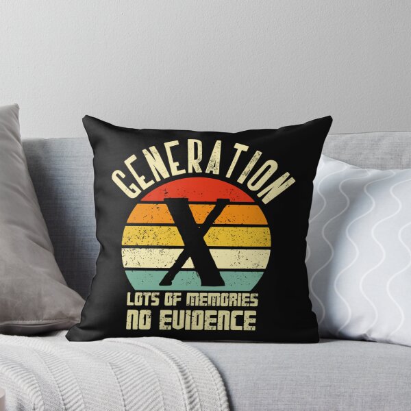 Item preview, Generation X Lots Of Memories No Evidence Gen X Humor Retro Vintage designed and sold by HumansStuck12.