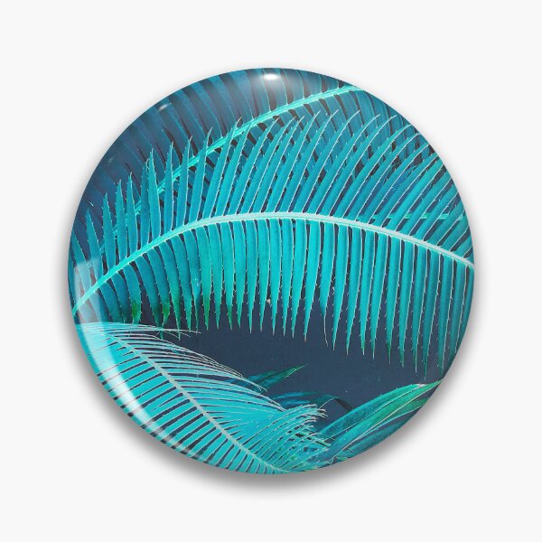 Item preview, Luxurious Fantasy Blue Palm Leaves Art Photo designed and sold by DEC02.