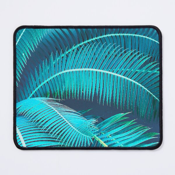Item preview, Luxurious Fantasy Blue Palm Leaves Art Photo designed and sold by DEC02.