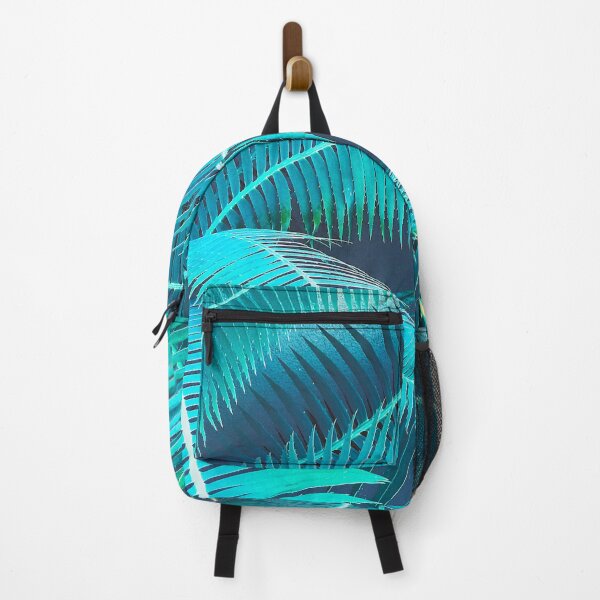 Item preview, Luxurious Fantasy Blue Palm Leaves Art Photo designed and sold by DEC02.