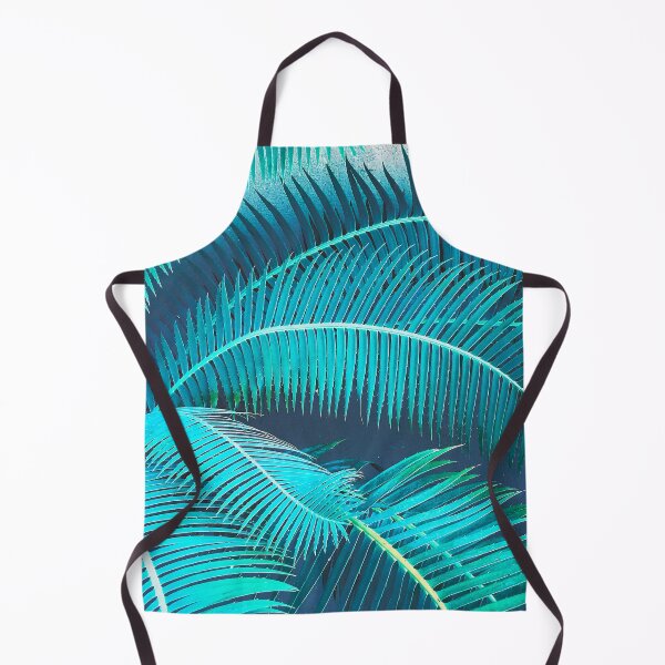 Item preview, Luxurious Fantasy Blue Palm Leaves Art Photo designed and sold by DEC02.