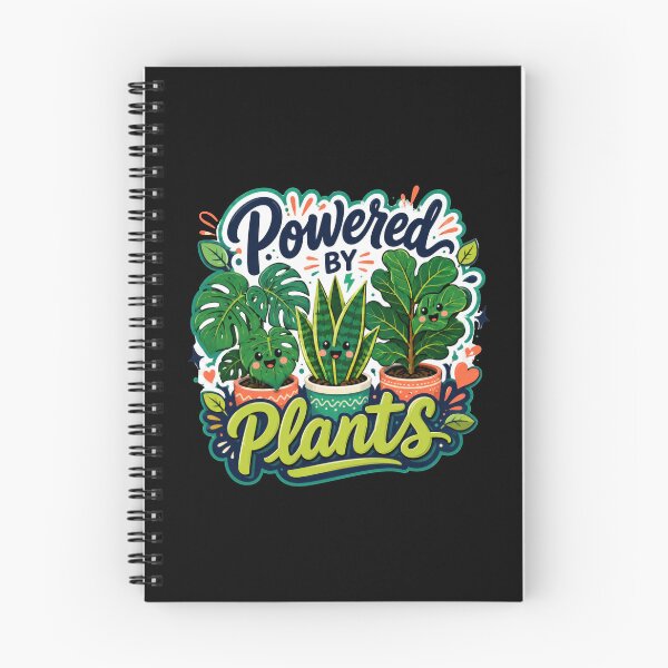 Item preview, Powered By Plants Cute Houseplant designed and sold by Sketchlegacy.