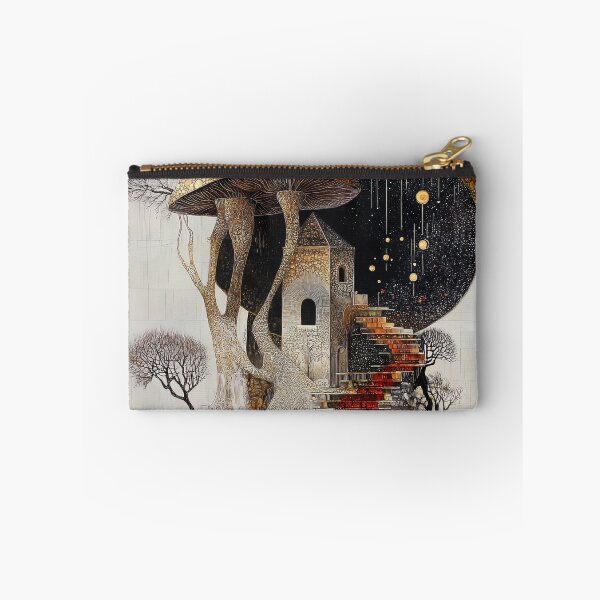 Item preview, The Gilded Mushroom Citadel designed and sold by bloorose.