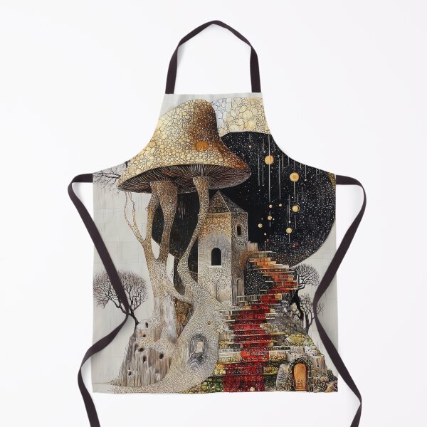 Item preview, The Gilded Mushroom Citadel designed and sold by bloorose.
