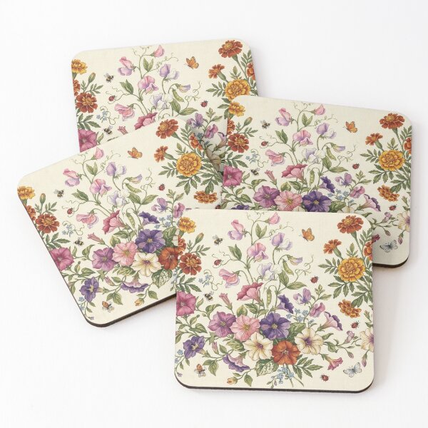 Item preview, Vintage Botanical Garden Floral Illustration designed and sold by Owcomm.