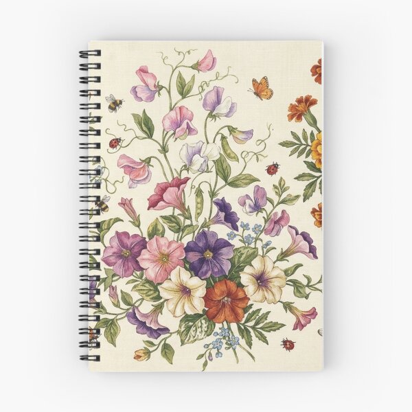 Item preview, Vintage Botanical Garden Floral Illustration designed and sold by Owcomm.