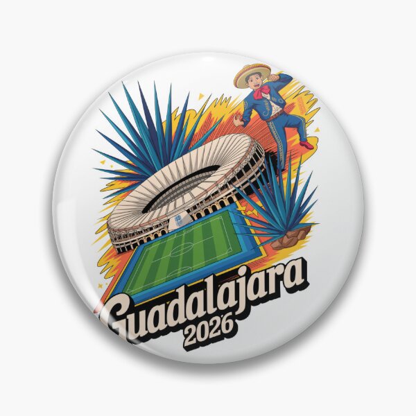 Item preview, Guadalajara 2026  Mexico Football Soccer Souvenir T-Shirt V21 designed and sold by DarylWelsh2024.