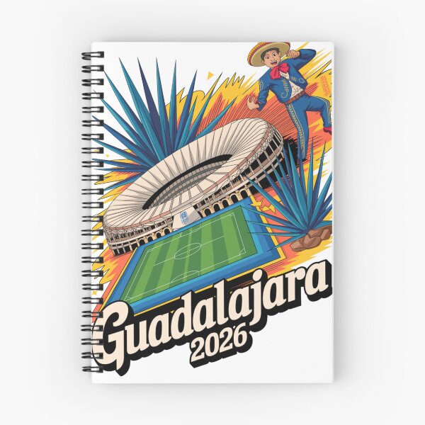 Item preview, Guadalajara 2026  Mexico Football Soccer Souvenir T-Shirt V21 designed and sold by DarylWelsh2024.