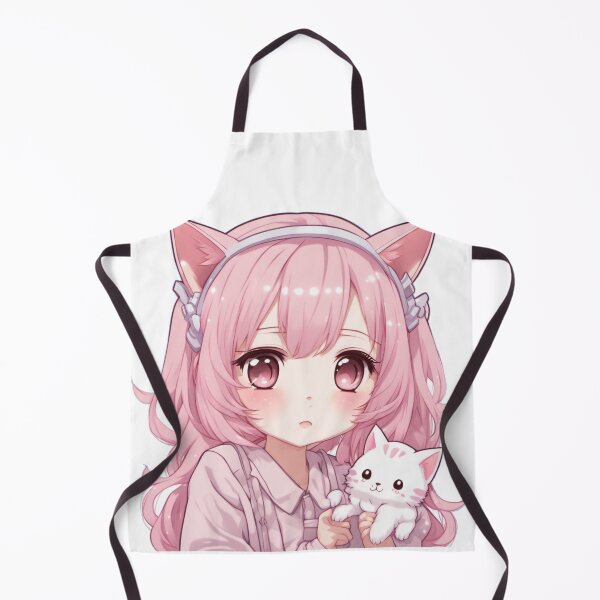 Item preview, Anime girl with cat ears designed and sold by GDAFlux.