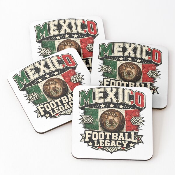 Item preview, Mexico Football Legacy Vintage Soccer Heritage T-Shirt designed and sold by DREAMBURN™.