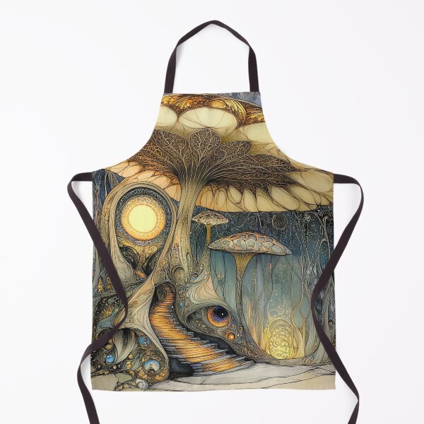 Item preview, The Bioluminescent Shroom Sanctum designed and sold by bloorose.