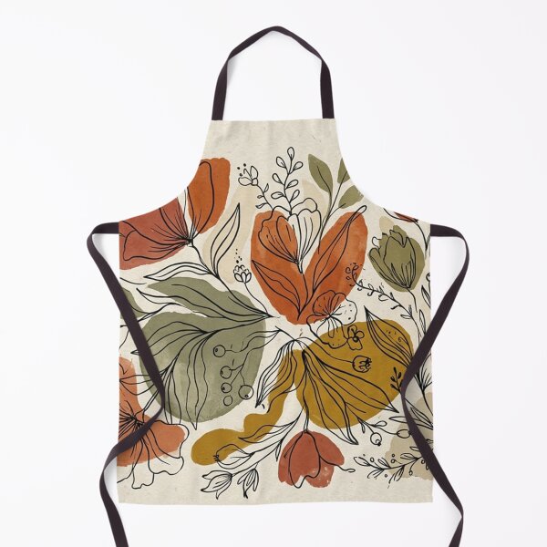 Item preview, Botanical Earth Tones Line Art designed and sold by Owcomm.