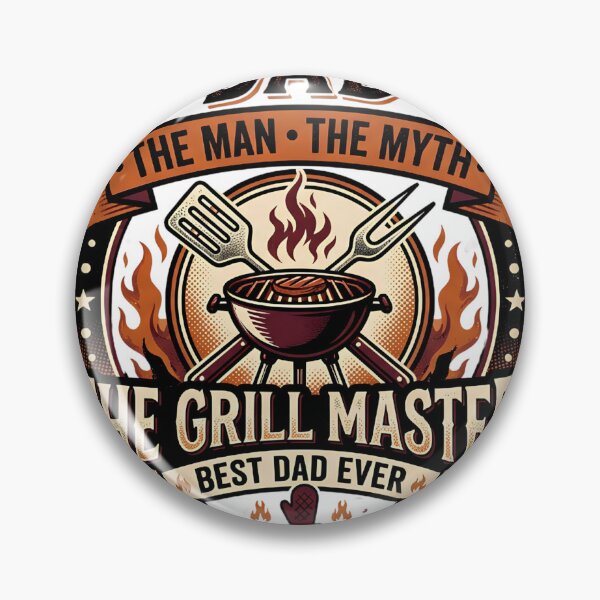 Item preview, Dad The Grill Master Father's Day Design | The Man The Myth SVG designed and sold by mimouna00.