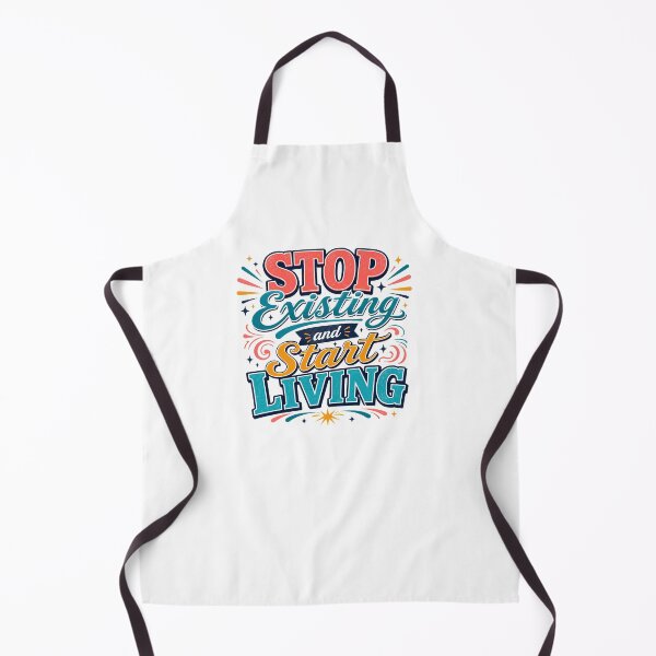 Item preview, STOP Existing and Start LIVING Motivational Quote Design designed and sold by WHDProduction45.
