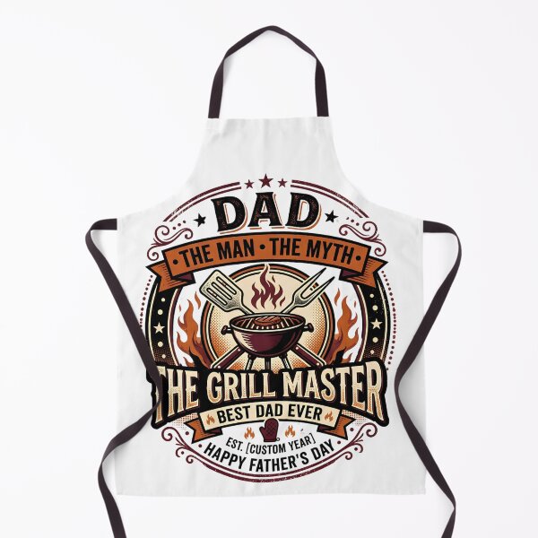 Item preview, Dad The Grill Master Father's Day Design | The Man The Myth SVG designed and sold by mimouna00.