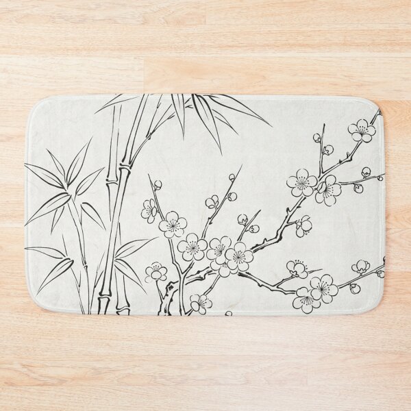 Item preview, Ink Wash Bamboo and Plum Blossom Composition designed and sold by Owcomm.
