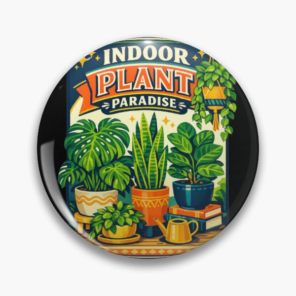 Item preview, Indoor Plant Paradise Houseplant Poster Design designed and sold by Sketchlegacy.
