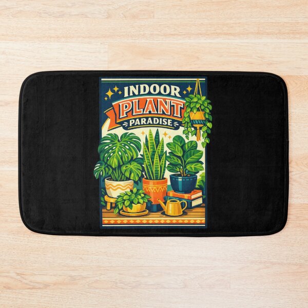 Item preview, Indoor Plant Paradise Houseplant Poster Design designed and sold by Sketchlegacy.