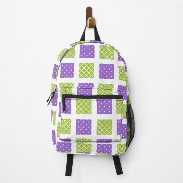 Item preview, Purple, green & white patchwork designed and sold by Mint + Midnight.