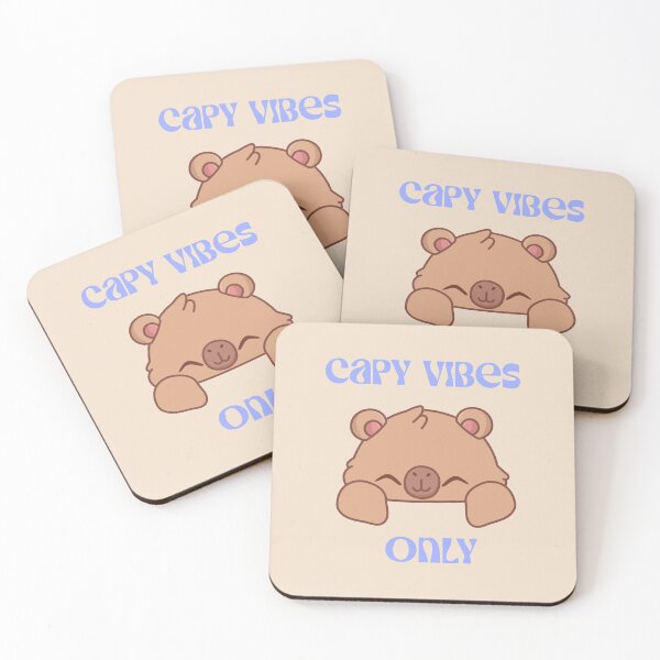 Item preview, Kawaii Capybara | Capy Vibes Only designed and sold by SpartanDStore.