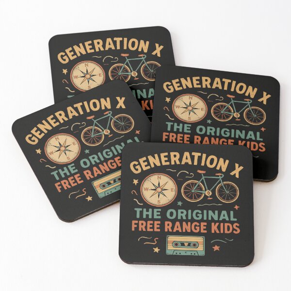 Item preview, Generation X The Original Free Range Kids Childhood Nostalgia Gen X designed and sold by HumansStuck12.