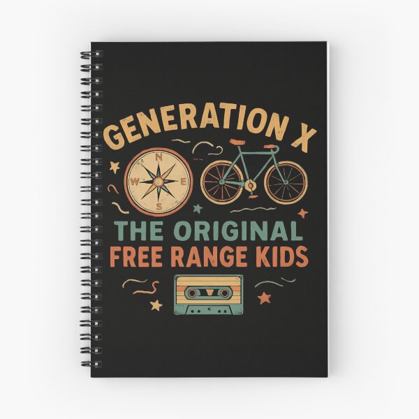 Item preview, Generation X The Original Free Range Kids Childhood Nostalgia Gen X designed and sold by HumansStuck12.