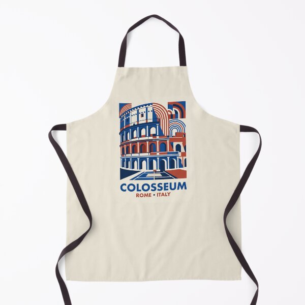 Item preview, Rome Italy Colosseum Bauhaus Minimalist Travel Poster designed and sold by RetroRewind Studio.