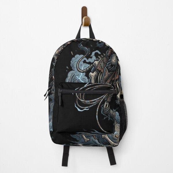 Item preview, Undead Pirate Skeleton Riding Skeletal Sea Monster Sea Storm designed and sold by M.Store.