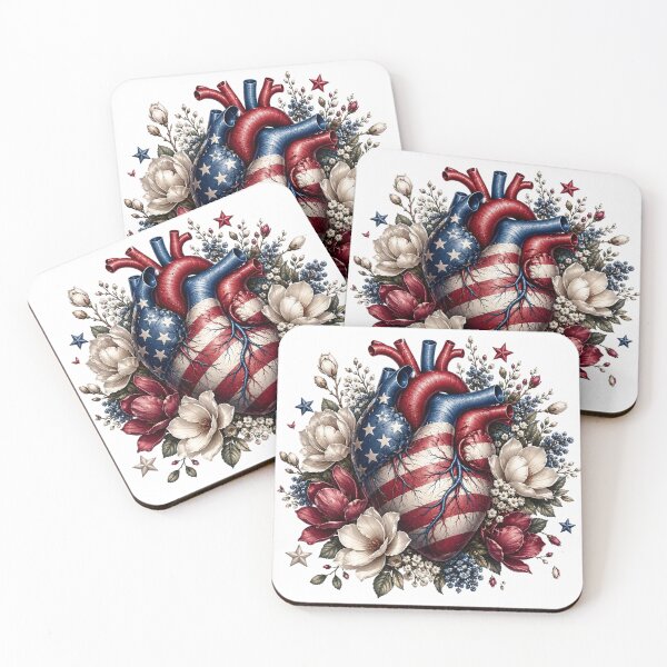 Item preview, American Heart of Freedom designed and sold by PetalGarden.