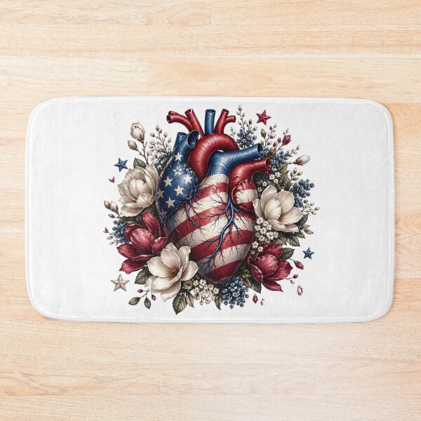 Item preview, American Heart of Freedom designed and sold by PetalGarden.