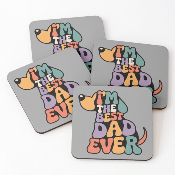 Item preview, Best Dad Ever Dog Graphic designed and sold by SharingLove.