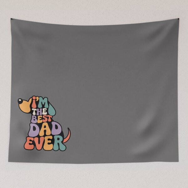 Item preview, Best Dad Ever Dog Graphic designed and sold by SharingLove.