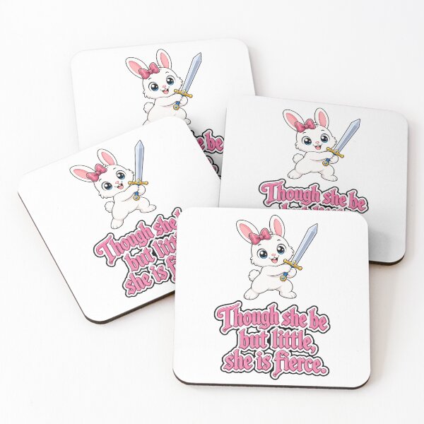 Item preview, Though she be little, she be fierce. Bunny, Rabbit, kit designed and sold by DaveNeurotic.