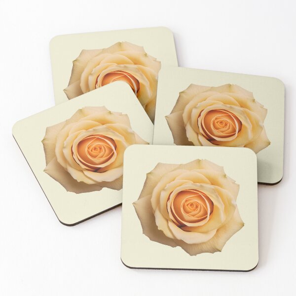 Item preview, Yellow Rose Bloom – Open Fragrant Flower Cutout designed and sold by EmeraldeaArt.
