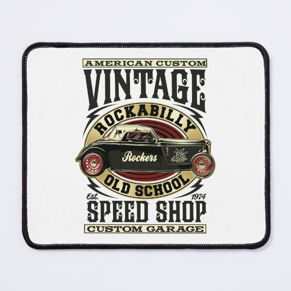 Item preview, Hot Rod Rockabilly Music Rock and Roll Classic Car Retro Vintage 1974 designed and sold by MemphisCenter.