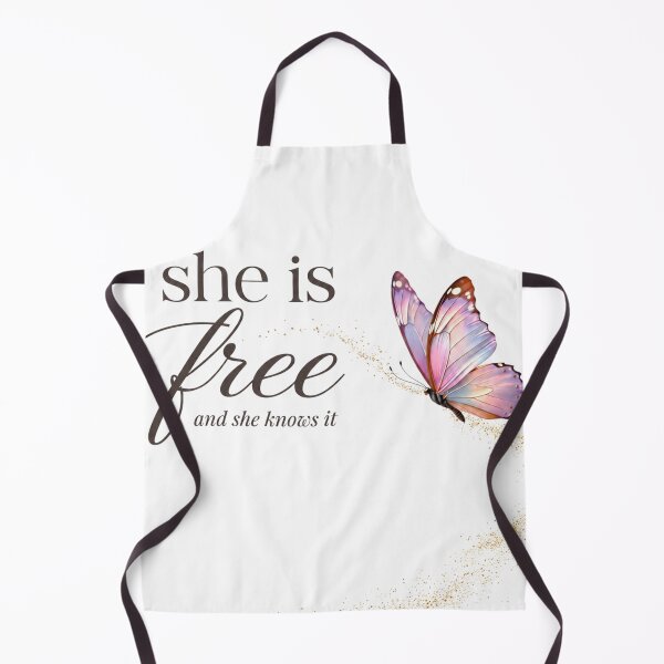 Item preview, She Is Free Butterfly Self Love Gift for Her  Women Empowerment Aesthetic Shirt designed and sold by DreamelleStudio.