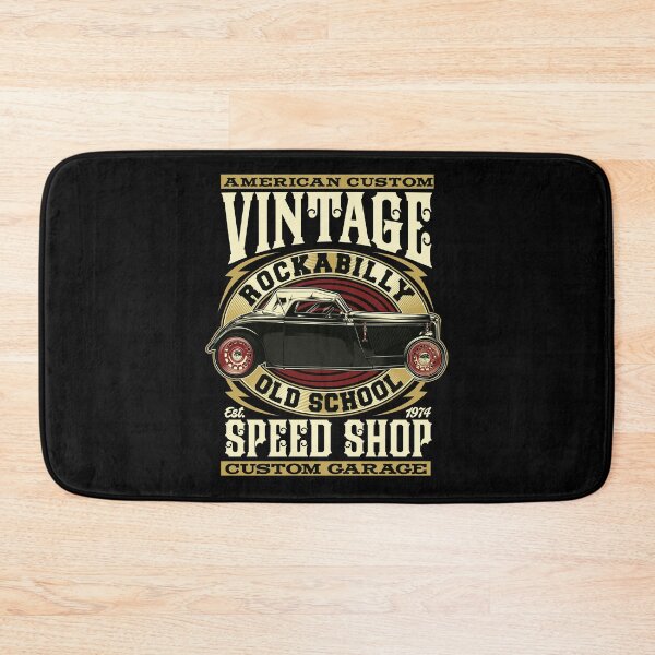 Item preview, Hot Rod Rockabilly Rock and Roll Classic Car Retro Vintage 1974 designed and sold by MemphisCenter.