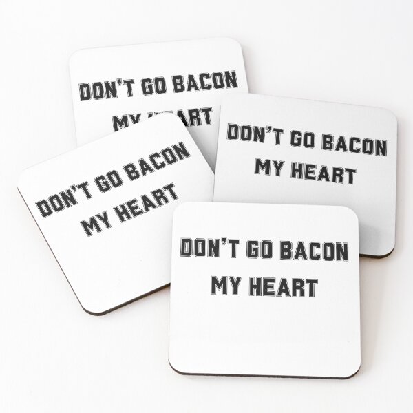 Item preview, Dont Go Bacon My Heart Funny Breakfast Food Pun designed and sold by michaeldave.
