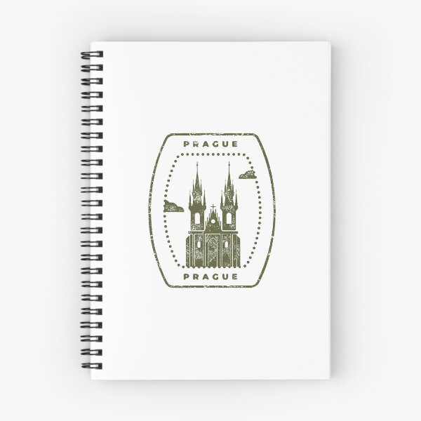Item preview, Vintage Prague Travel Stamp designed and sold by RickTShop.
