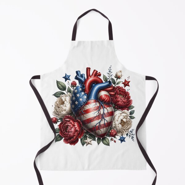 Item preview, USA Patriotic Heart designed and sold by PetalGarden.