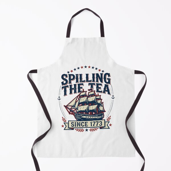 Item preview, Spilling The Tea Since 1773 Vintage American History Tea Party Humor designed and sold by get55shirt.