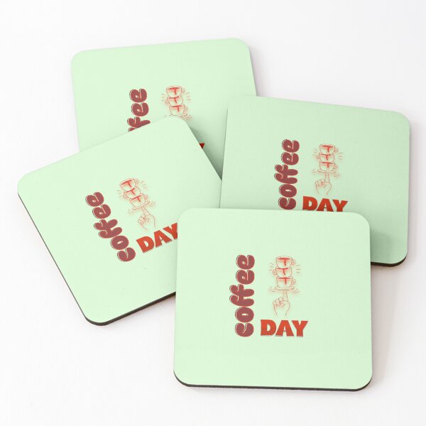 Item preview, Trending Now: National Coffee Day Sticker – Hands & Coffee Celebration designed and sold by Trending Now ⭐️⭐️⭐️⭐️⭐️.