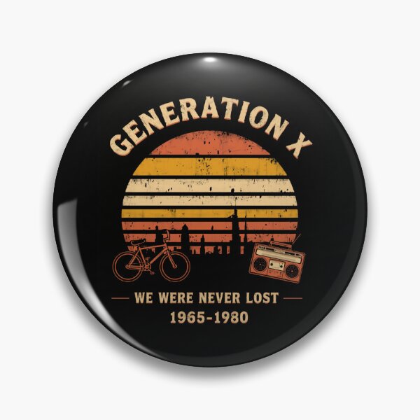 Item preview, Generation X We Were Never Lost 1965-1980 Gen Xer Identity designed and sold by HumansStuck12.